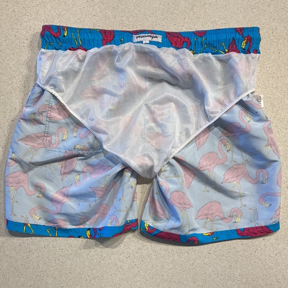 New Maamgic Flamingo Swimtrunks with 3 pockets size L - Picture 11 of 11